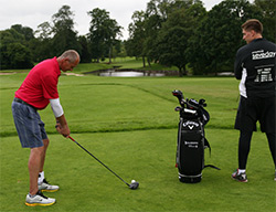 Seve Charity Walkers Play Legendary 10th Hole at The Belfry